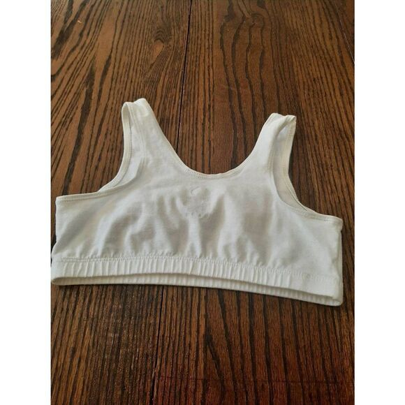 Size 34 Fruit of the Loom White Sports Bra - Picture 2 of 2